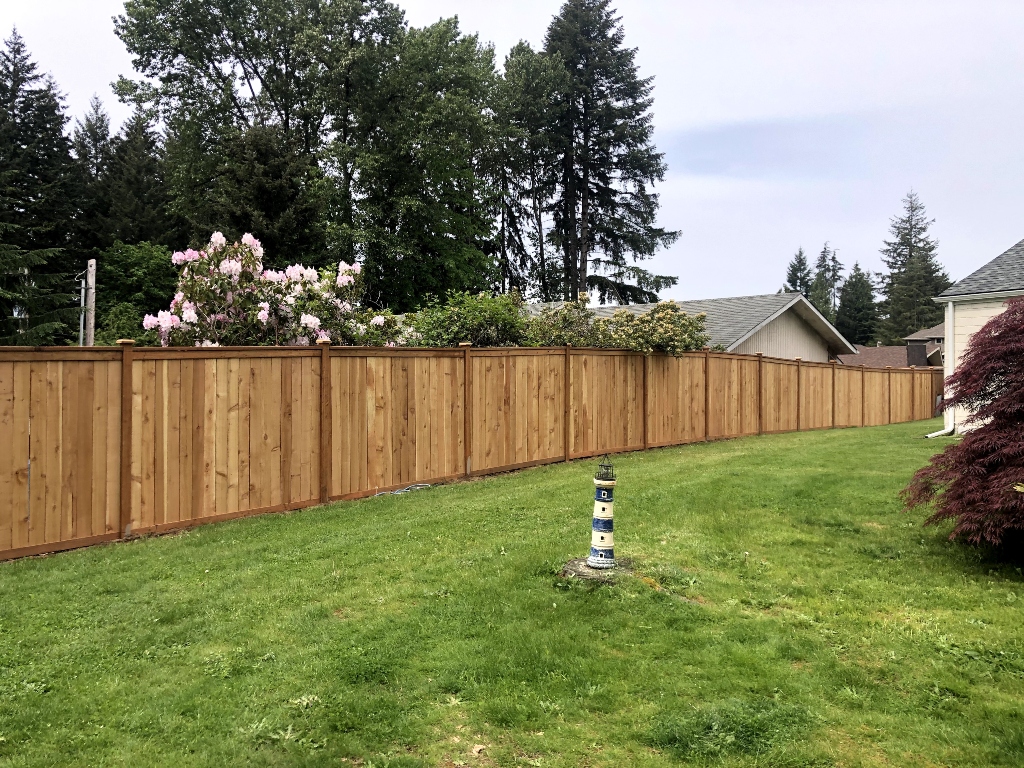 Fence Installation in Orting, WA by Euro Decks
